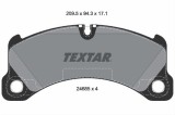 Set placute frana TEXTAR 2468501