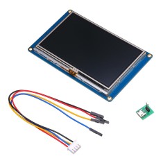 Ecran display 3.5&amp;quot; Nextion XD HMI USART GPU serial cu Touch screen foto