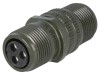 Conector circular 3 pini mamă AMPHENOL pentru lipire, 13A, 500V, MS/DS