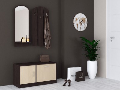 Cuier Olga Ro Wenge+Mesteacan foto