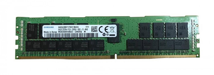 Memorie Server 64GB DDR4 PC4-21300V-L2, 4DRx4, CL22, 2666 MHz - Samsung M386A8K40BM2-CTD