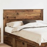 vidaXL Tăblie cap cu headboard Lemn Vechi 140 cm Lemn compozit 888115