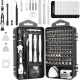Trusa reparatii smartphone, functii: insurubare si reparat, 122 produse: 101 capete de surubelnita, surubelnita clasica, penseta si clipsuri deschider