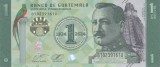 Bancnota Guatemala 1 Quetzal 2024 - PNew UNC ( comemorativa )