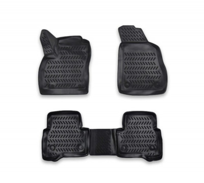 Set 4 covorase cauciuc tip tavita compatibile Fiat Fiorino 2007-&amp;gt; foto