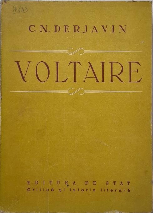 Voltaire &ndash; C. N. Derjavin