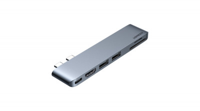 Adaptor 6 &amp;icirc;n 1 Ugreen CM380 USB-C hub pentru MacBook Air / Pro foto