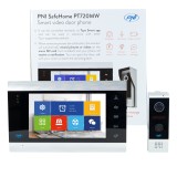 Cumpara ieftin Resigilat : Interfon video inteligent PNI SafeHome PT720MW WiFi HD, P2P, monitor i