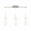 Lustra EGLO Troy3, 3xE27, sticla satinata, alb, design modern, 180W, ajustabila, living, dormitor, birou, hol