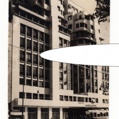 CP Bucuresti - Hotel Ambasador, RPR, circulata 1957, stare buna