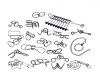 Set puzzle Brain Twister 20 jocuri din Metal, pentru copii si adolescenti, 429CUB-1