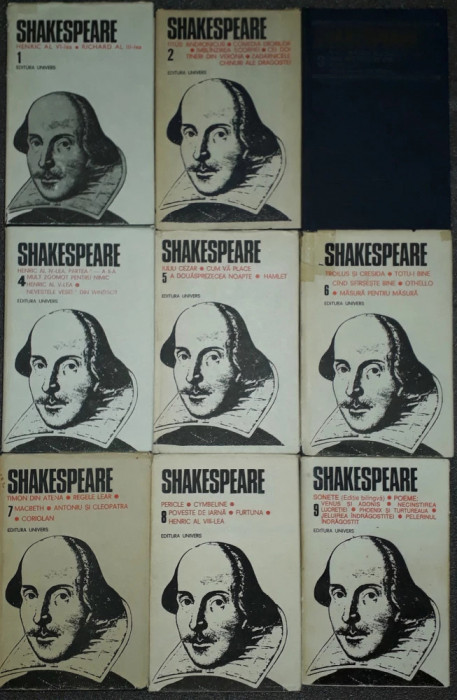 Shakespeare - Opere 1-9 (Ed. Univers)