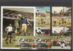 Campionatul mondial de fotbal Espana 82 ,Barbuda. foto