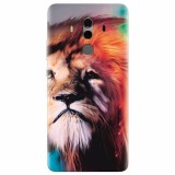 Husa silicon pentru Huawei Mate 10, Awesome Art Of Lion