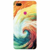Husa silicon pentru Xiaomi Mi 8 Lite, Big Wave Painting