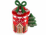 Cana Craciun ceramica multicolora &Oslash; 9 cm x 10,5 H, 350 ml
