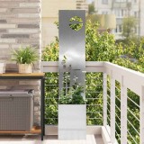 vidaXL Ecran de intimitate pentru grădină Argintiu 32 x 140 cm