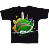 Cumpara ieftin Tricou &quot; In jurul lumii &quot;