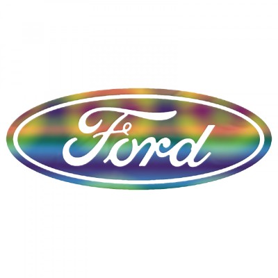 Sticker Auto Ford , Logo Simplu, Design Clasic pentru Fani foto