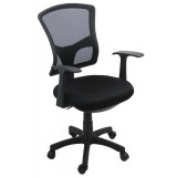 Scaun birou OFF 706, mesh, ergonomic, cadru polipropilena, inaltime ajustabila, 100 kg