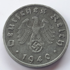 Germania Nazista 10 reichspfennig 1940 F (Stuttgart)