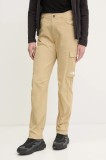 The North Face pantaloni de exterior Exploration culoarea verde, NF0A8BGHLK51
