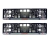 Set 2 Suporti Numar Inmatriculare Auto - Diverse Marci, Compatibil Romania
