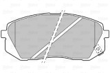 VALEO 301324 FIRST set placute frana,frana disc