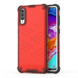 Husa SAMSUNG Galaxy A70 \ A70s - Gel TPU Honeycomb Armor (Rosu)