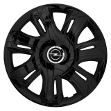 Cumpara ieftin Set 4 capace roti Supernova black laquered R16 Compatibil Cu Opel