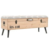 Cumpara ieftin Banca de depozitare, 110 cm, lemn masiv de brad