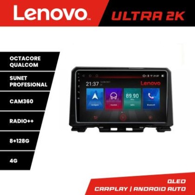 Navigatie Suzuki Jimny 2018- M-JIMNY Octa Core Android Radio Bluetooth GPS WIFI/4G DSP 2K 8+128GB 360 Toslink CarStore Technology foto