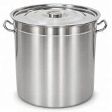 Cumpara ieftin Oală inox Rosberg 107 L cu capac, &Oslash; 52 cm &ndash; cazan pentru conserve, sterilizare borcane și gătit &icirc;n cantități mari