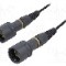 Conector fibra optica, {{Subtip conector}}, 2 pini, BULGIN - PXF6054BAA