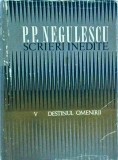 P. P. Negulescu - Scrieri inedite, volumul 2: Destinul Omenirii, volumul 5