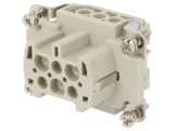 Conector HDC Inserturi Contact Mamă HE PIN 6 6PE 16A