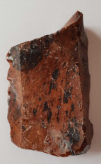 Obsidian mahon cristal 100% natural, forma bruta 148 g-Unicat! foto