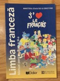 Limba franceza. Manual pentru clasa a III-a de Zvetlana Apostoiu Didier, Clasa 3