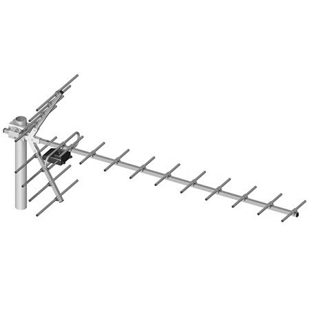 ANTENA TV 21-60 YAGI 19 ELEMENTE