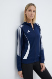 Adidas Performance hanorac de antrenament Tiro 24 culoarea bleumarin, cu imprimeu IR7492