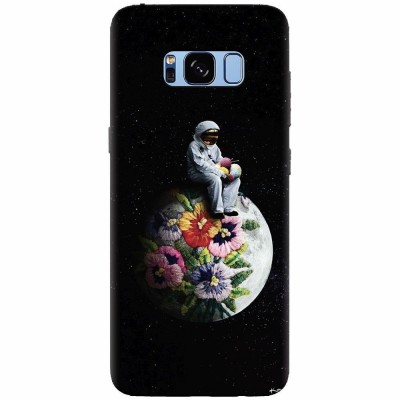 Husa silicon pentru Samsung S8, Astronaut foto