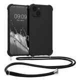 Cumpara ieftin Husa pentru iPhone 13, Silicon, Negru, 55950.01