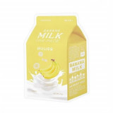 Masca de fata cu efect hranitor A&#039;Pieu Banana Milk One-Pack, 21g