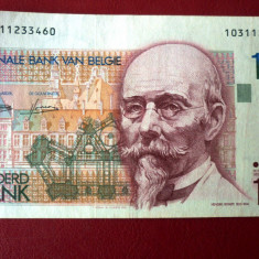 Bancnota 100 franci BELGIA