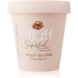 Fluff Superfood Chocolate iaurt de corp Rice Protein &amp; Coconut Oil 180 ml
