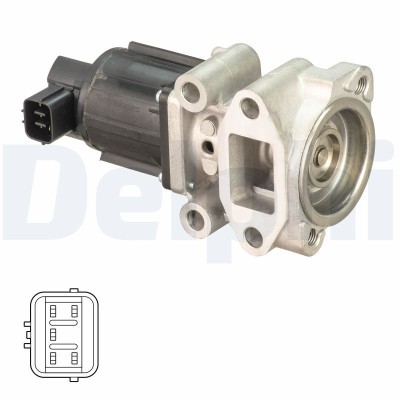 DELPHI EG10543-12B1 Supapa EGR foto