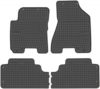 Set Covorase Auto Cauciuc Negro Hyundai Tucson 1 2004-2010 0436 foto