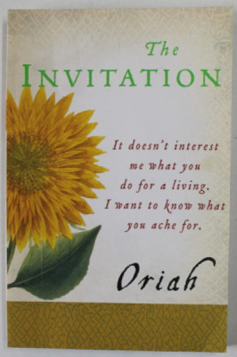 THE INVITATION by ORIAH , 1999 , PREZINTA URME DE INDOIRE SI DE UZURA foto