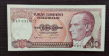 Turkey / Turcia - 100 Lire (1970)