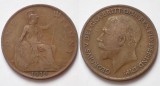 Anglia 1911 - 1 penny, necirculata